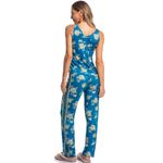Pijama-Feminino-Longo-Camila-Floral-Azul