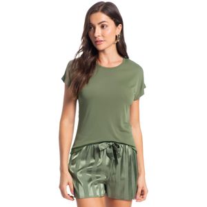 Pijama Feminino Curto Cetim Lia