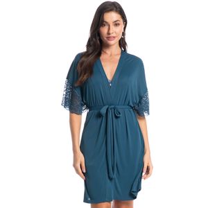 Robe Feminino Curto Com Renda Manu Colors