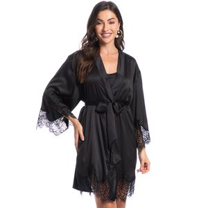 Robe Feminino Curto Com Renda Alícia