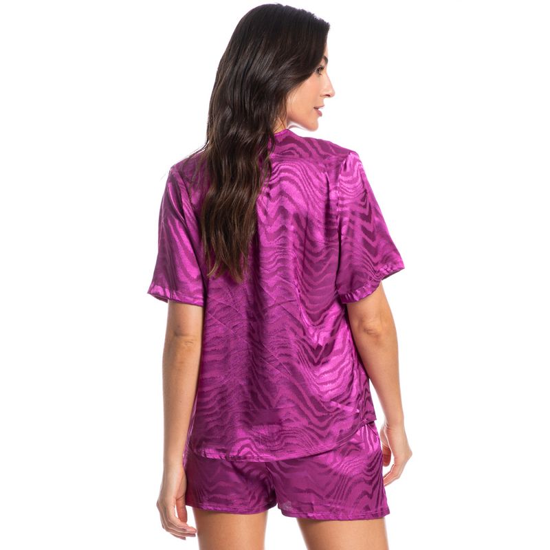 Pijama-Feminino-Curto-Abotoado-Em-Cetim-Laiza