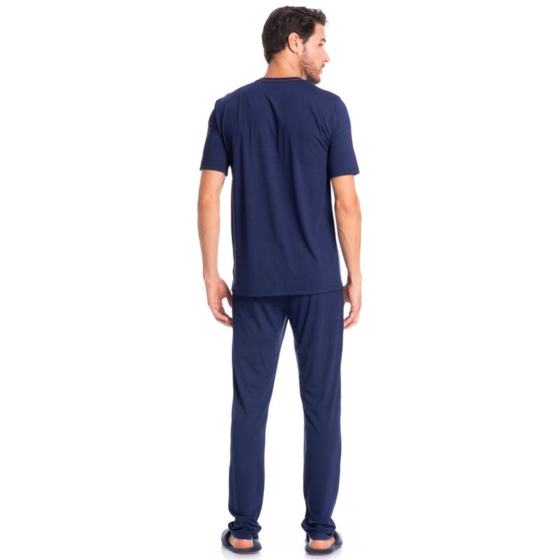 Pijama-Masculino-Longo-Manga-Curta-Pietro-Tombini
