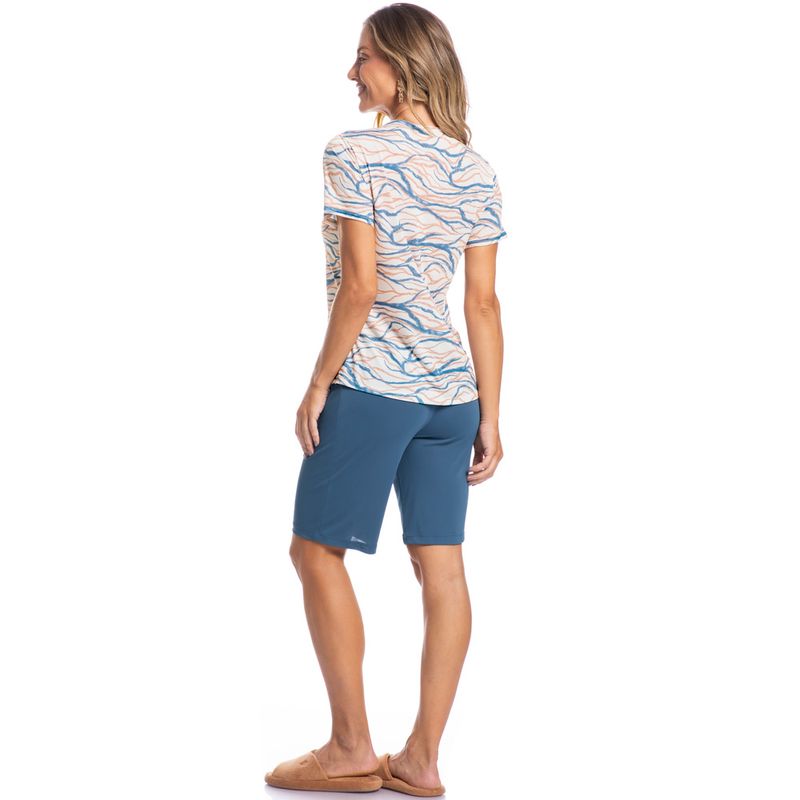 Pijama-Feminino-Bermuda-Elen