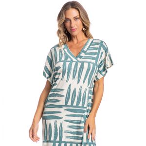Camisão Feminino Midi Isabel Riscos