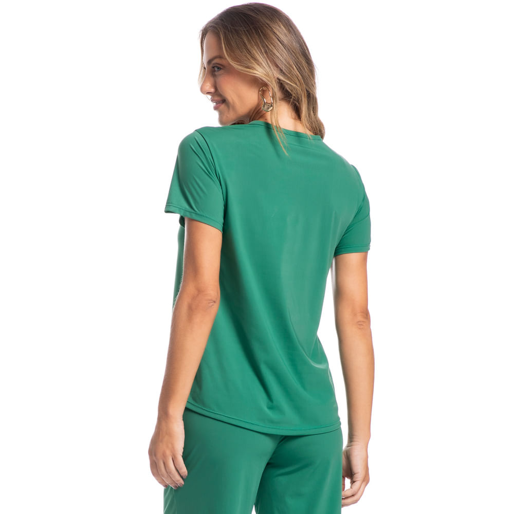 Pijama Feminino Pescador Eva Verde - Imagem 2