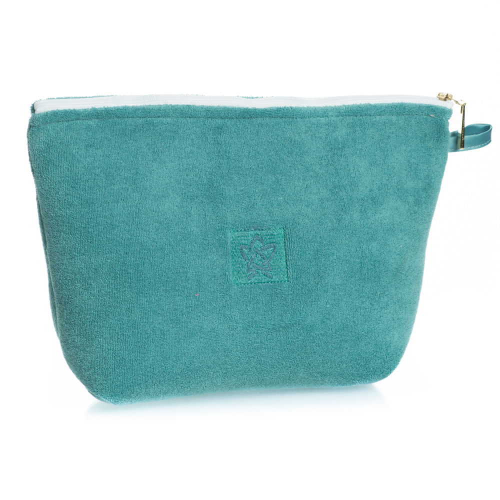 Conjunto Necessaire Em Atoalhado Rafa Azul-2 - Imagem 2