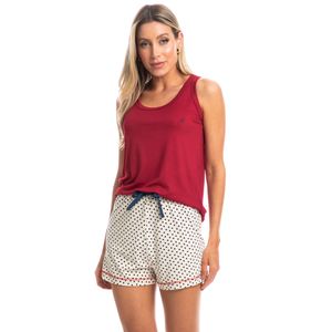 Pijama Feminino Curto Regata Elis