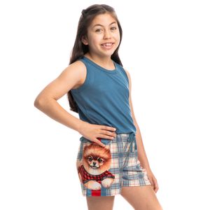 Pijama Infantil Curto Regata Jolly