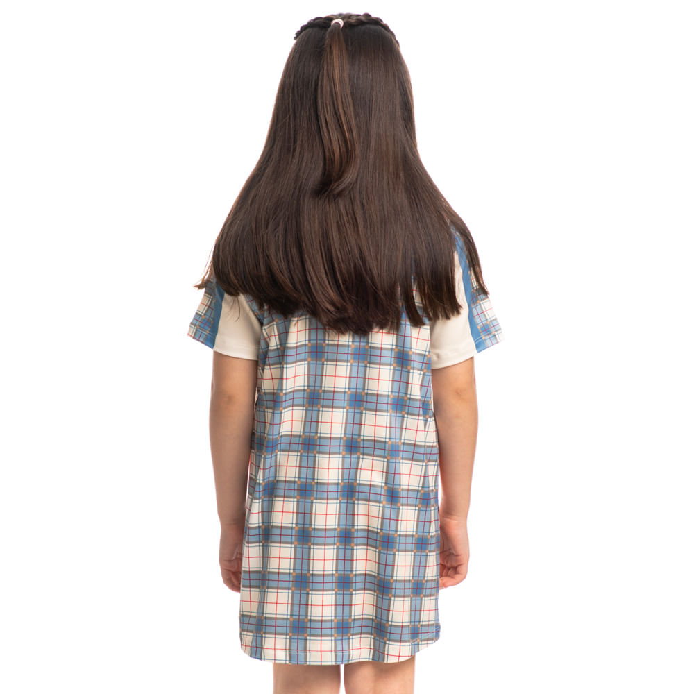 Camisao Jolly Infantil Azul-2 - Imagem 2