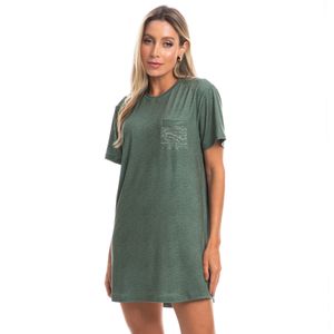 Camisão Curto Com Bolso Bruna