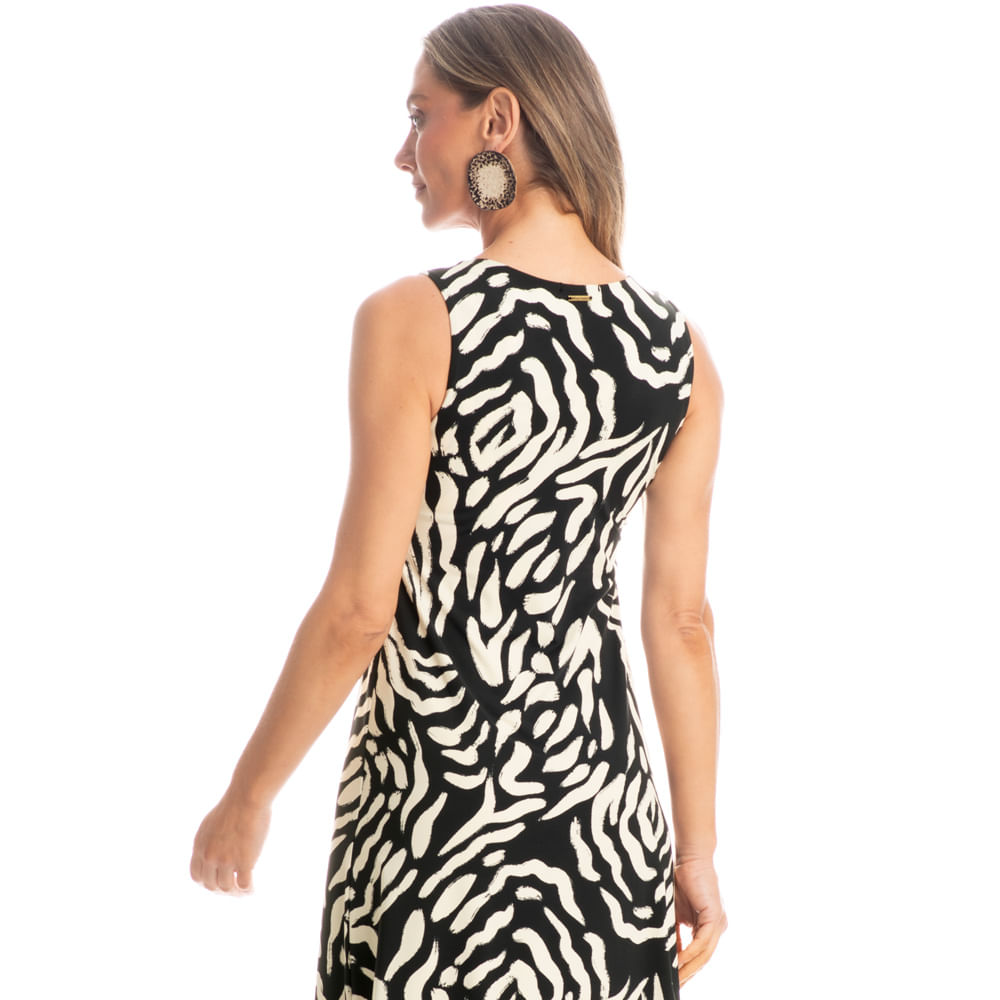 Vestido Regata Pantanal Preto - Imagem 2