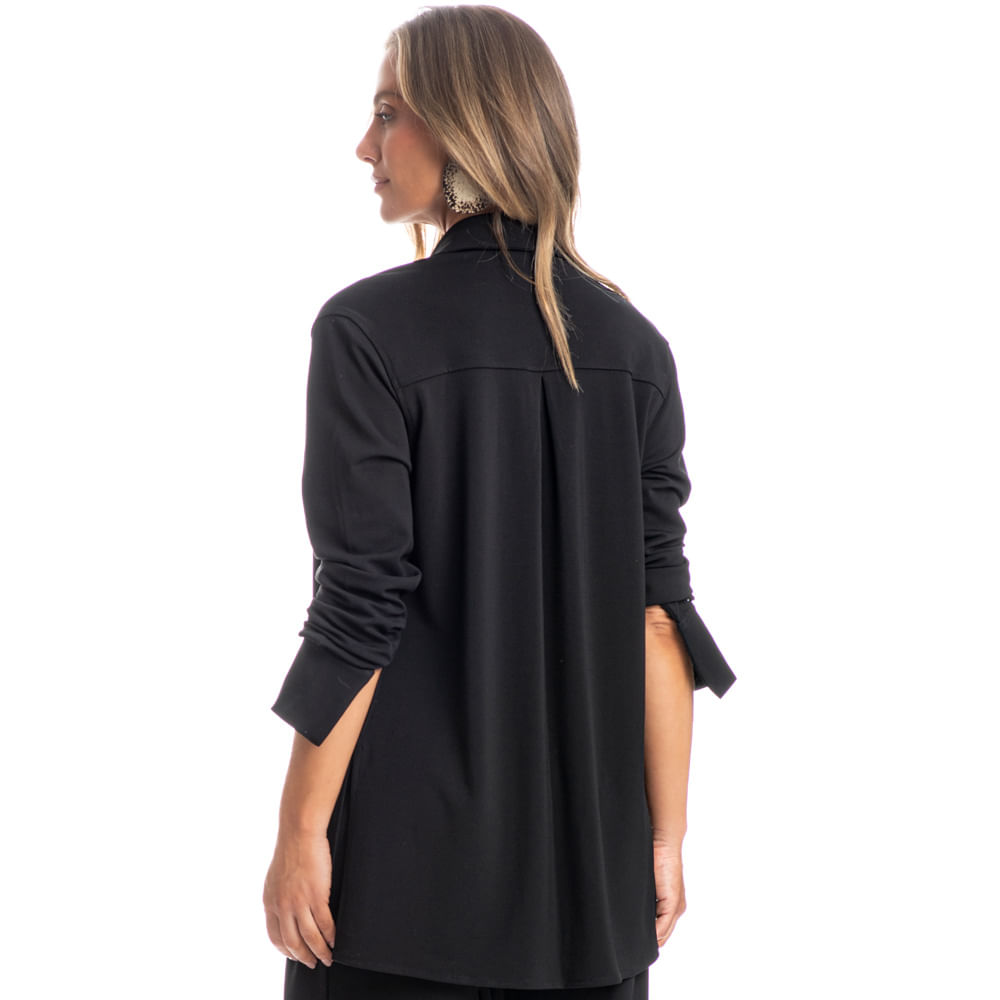 Camisa Feminina Coimbra Preto - Imagem 2