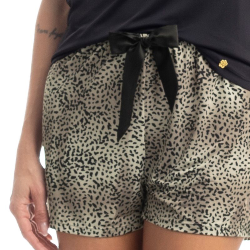 Pijama-Feminino-Curto-Onca