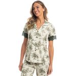 Pijama-Feminino-Longo-Manga-Curta-Americano-Figueira