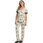 Pijama-Feminino-Longo-Manga-Curta-Americano-Figueira