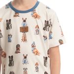 Pijama-Infantil-Unissex-Curto-Dogs-Winter-Fiends-