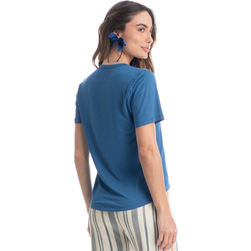 Pijama-Feminino-Longo-Manga-Curta-Winter-Friends-