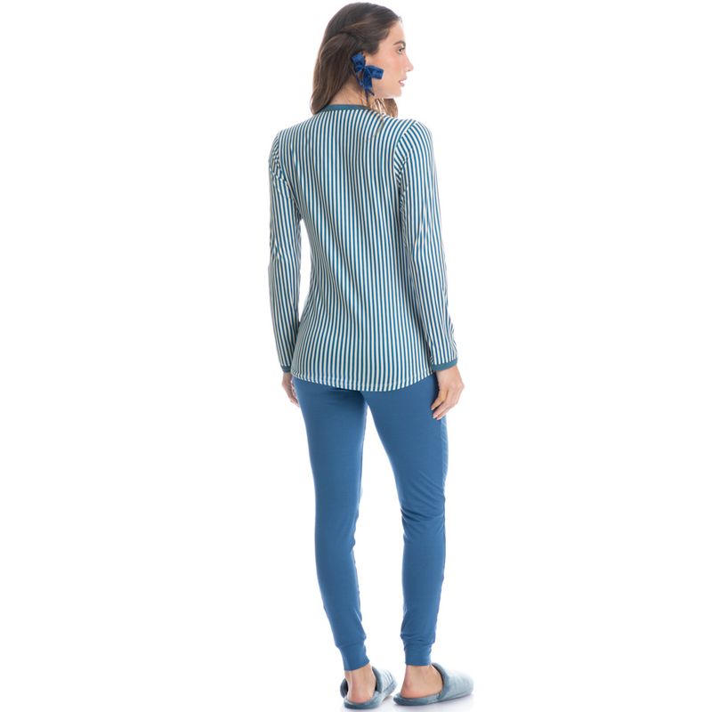 Pijama-Feminino-Longo-Legging-Winter-Friends