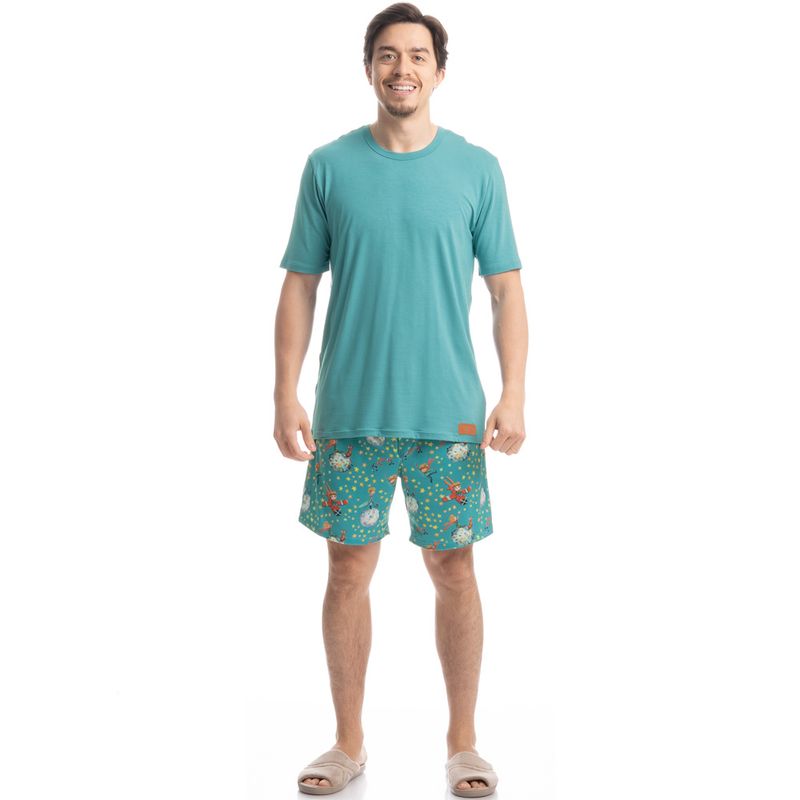 Pijama-Masculino-Curto-Pequeno-Principe-
