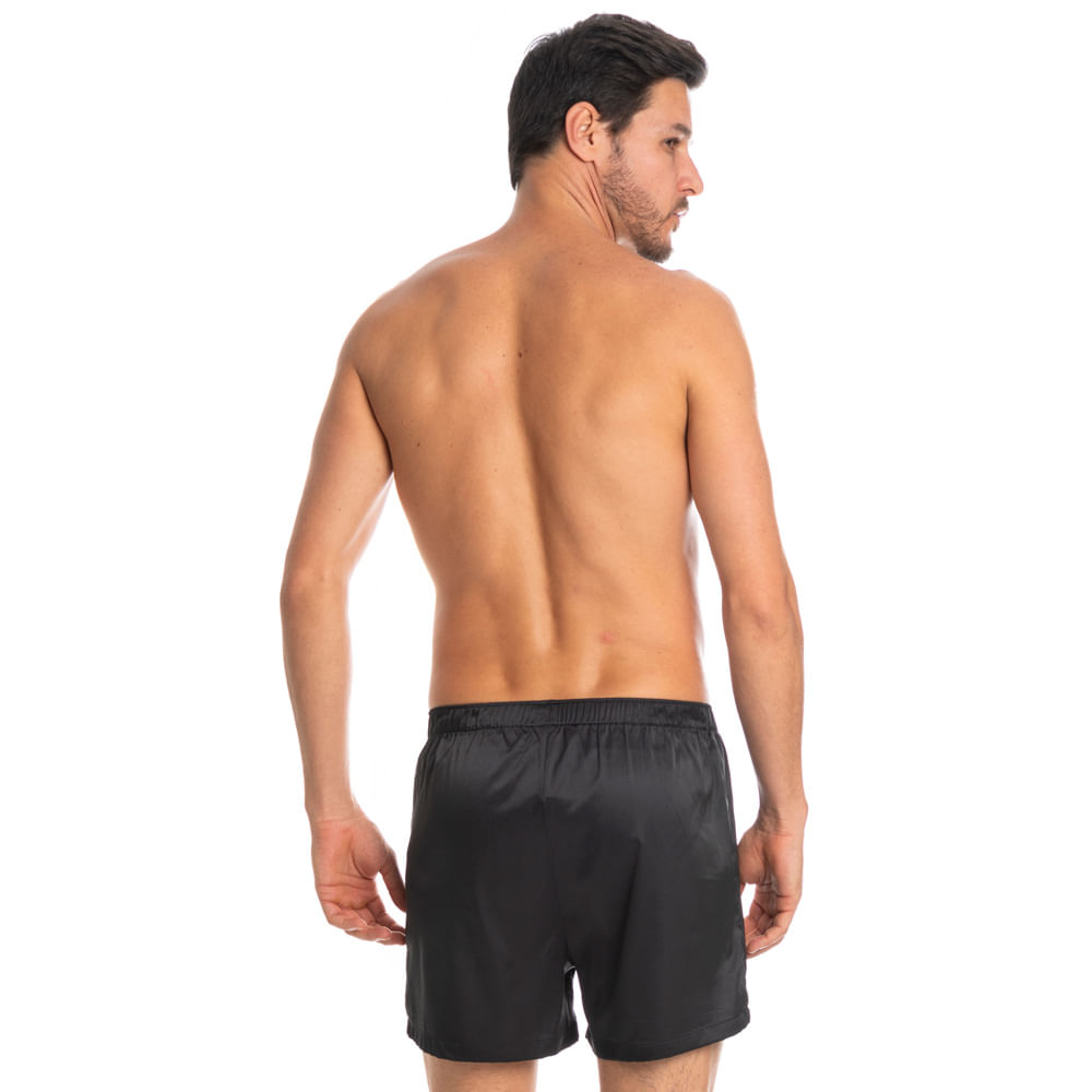 Boxer Masculina Enzo Tombini Preto - Imagem 2