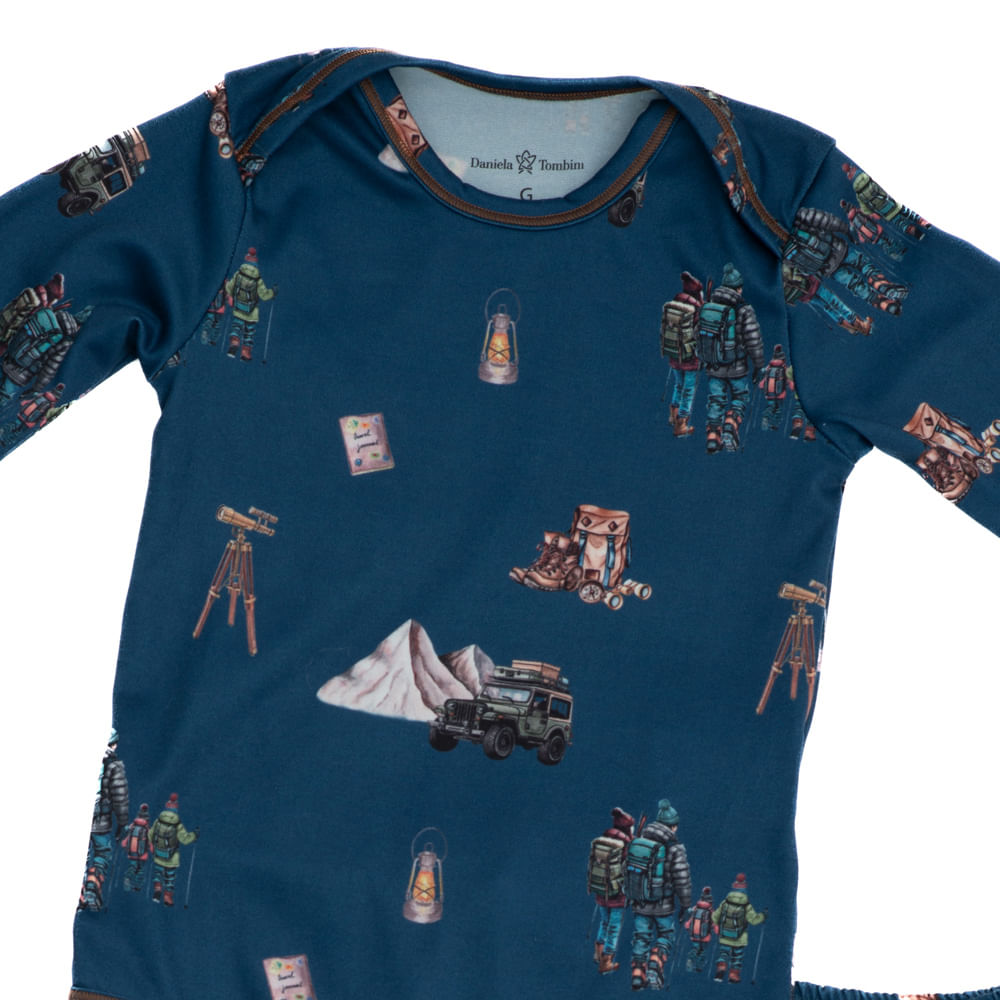 Conjunto Baby Trekking Azul-2 - Imagem 2
