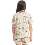 Pijama-Infantil-Unissex-Curto-Cats-Winter-Fiends