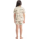 Pijama-Infantil-Unissex-Curto-Cats-Winter-Fiends