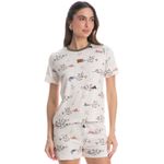 Pijama-Feminino-Curto-Cats-Winter-Fiends