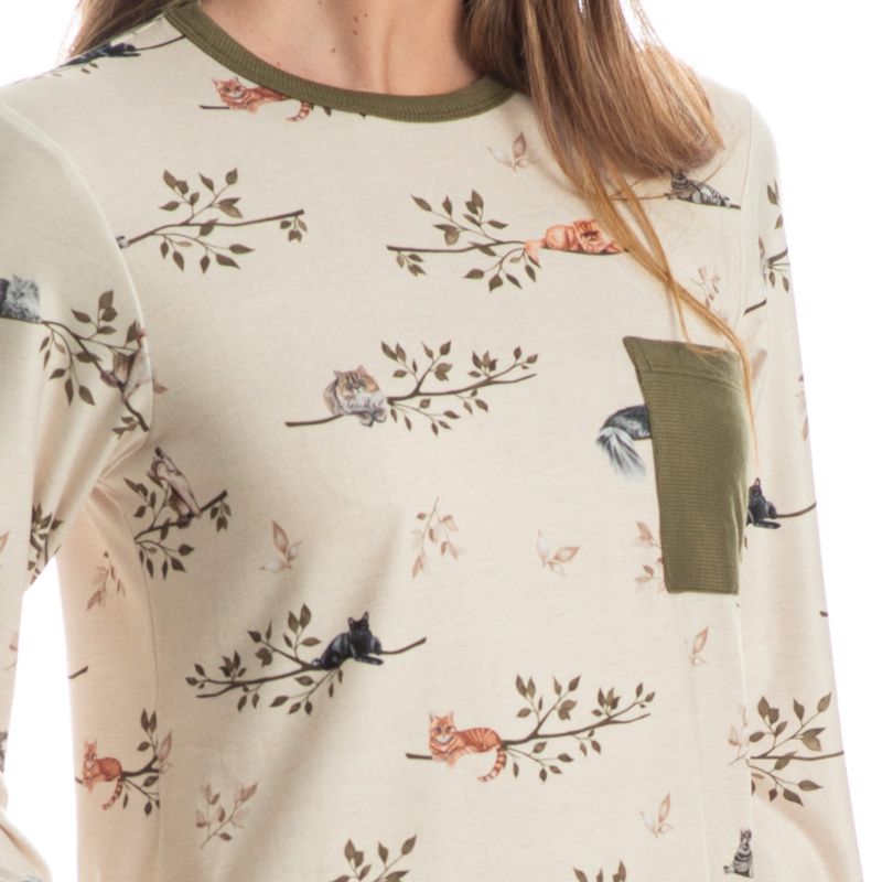 Camisao-Curto-Manga-Longa-Cats-Winter-Friends