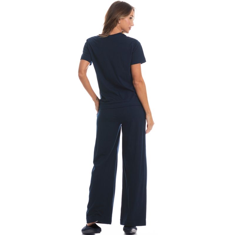 Pijama-Longo-Manga-Curta-Com-Bolso-Duda-