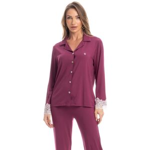 Pijama Feminino Longo Americano Acácia