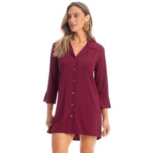 Camisa Feminina Burgundy