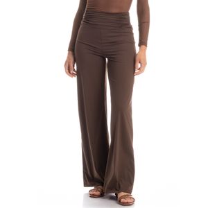 Calça Feminina Com Cós Franzido Nice