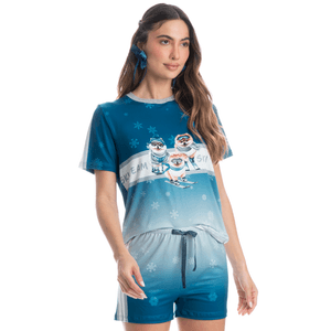 Pijama Feminino Curto Lyla Ski