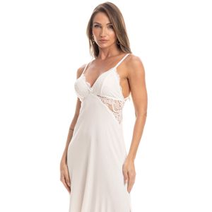 Camisola Midi Com Renda Lua