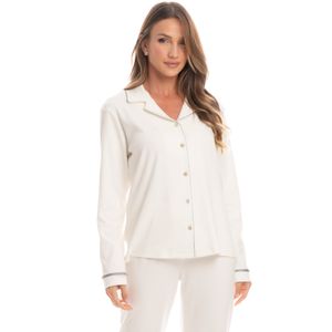 Pijama Feminino Longo Americano Bela