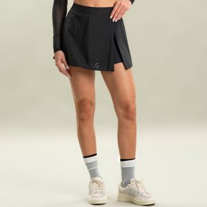 Short Saia Transpassado Tule Duplo Asymmetric Vivame