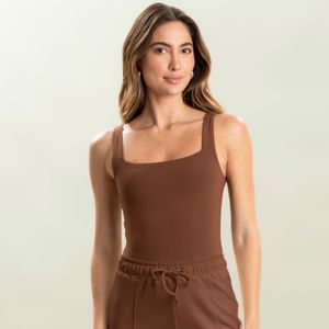 Regata Feminina Squareneck Contour Rib Vivame