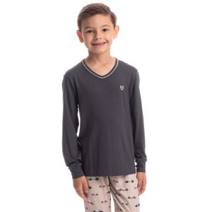 Pijama Longo Infantil Race Tombini