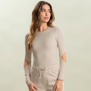 Blusa Feminina Canelada Com Abertura Allure Vivame
