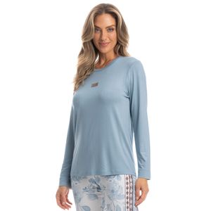 Pijama Feminino Longo Cajueiro