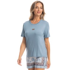 Pijama Feminino Curto Cajueiro