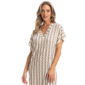 Camisão Feminino Midi Correntes