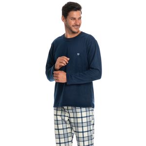 Pijama Masculino Longo Em Microsoft Sleep