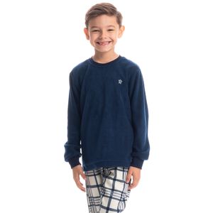 Pijama Longo Infantil Unissex Em Microsoft Sleep