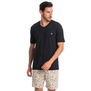 Pijama Masculino Curto Vino Tombini