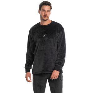 Pijama Masculino Longo Em Fleece Thales Tombini