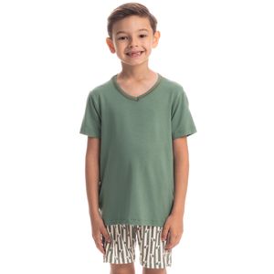 Pijama Curto Infantil Capivara Tombini