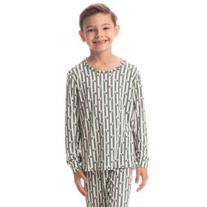 Pijama Longo Infantil Unissex Capivara