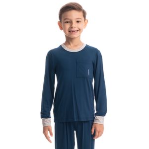 Pijama Masculino Longo Infantil Antônio Tombini
